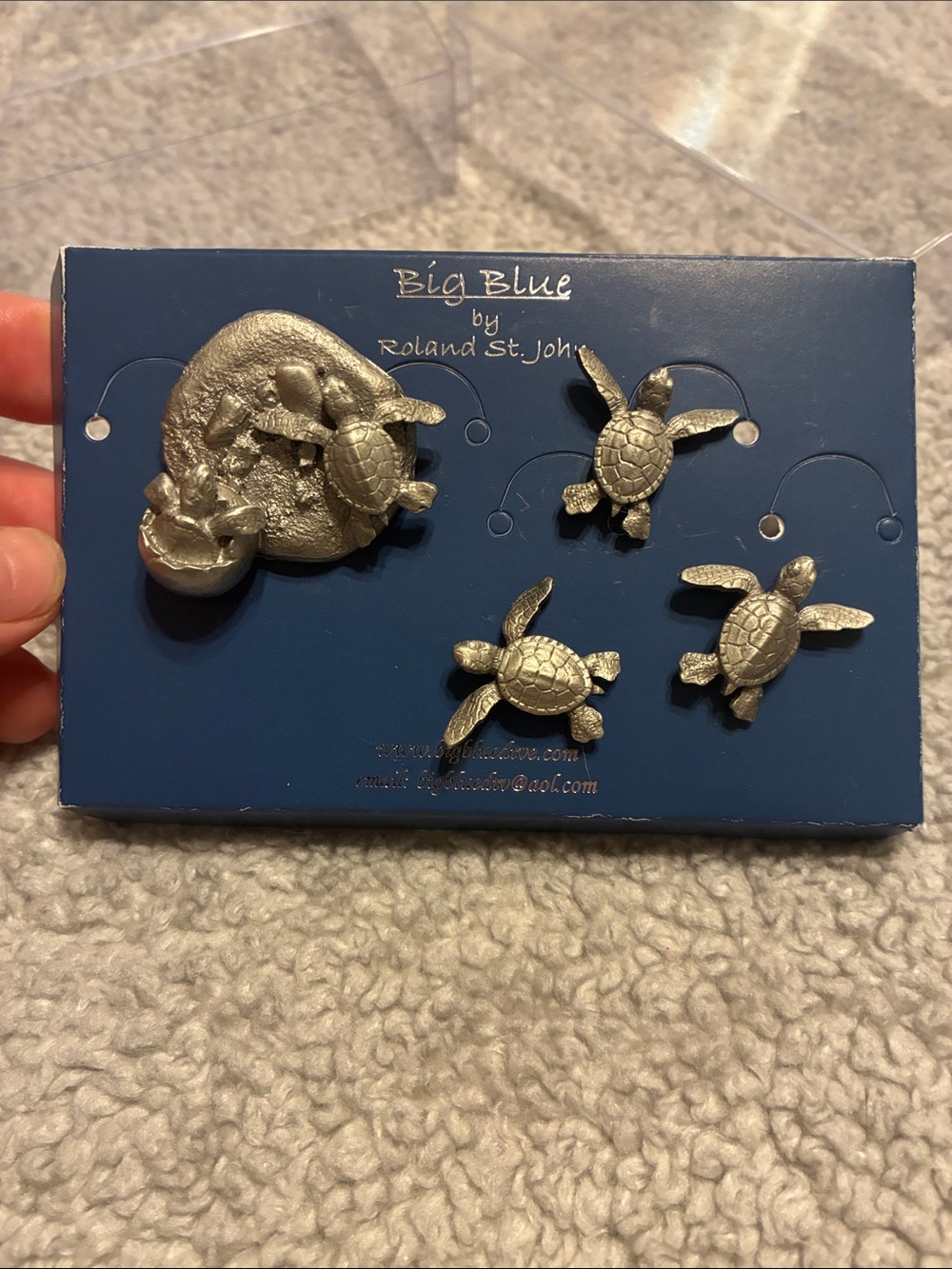 Big Blue Turtle Magnets